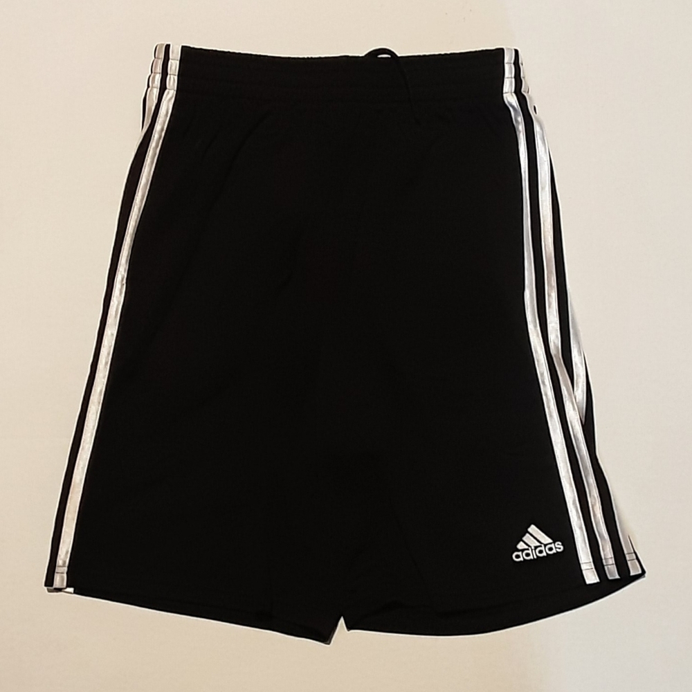Youth Black Adidas Basketball Shorts